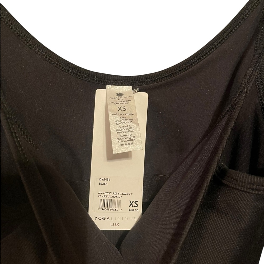 Yogalicious Charcoal Jumpsuit - Picture 3 of 3